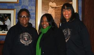 Senator Locke, Arquena Dailey, Gaylene Kanoyton: President's Sports Wall, Renaissance Hotel, Washington, DC